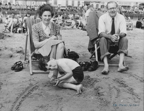 At The Beach 1950s
