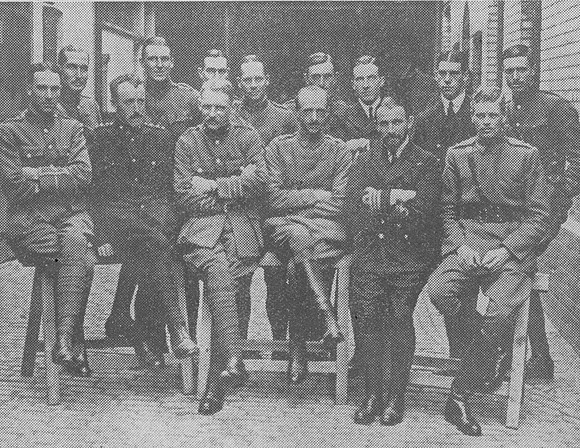Royal Flying Corps Officers The Graphic 15th Sep 1914
