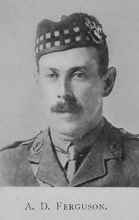 Ferguson A D Lt Seaforth Highlanders