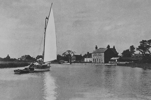 Stokesby Ferry Norfolk 1930s
