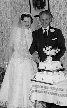 The Wedding Of Clifford D Ward And Helen E Lambert North Walsham Norfolk 1960