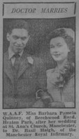 Quinney Barbara Pamela Miss And Haigh Basil Dr