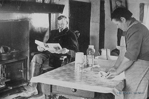 Inside An Essex Cottage 1940s
