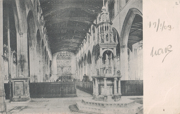 Postcard To Elsie Riley Brunswick Lodge Newmarket Road Norwich 1903