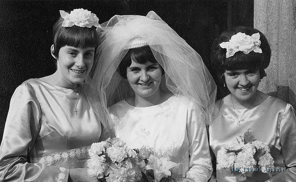 Trixie J Taylor On Her Wedding Day Norwich 1968