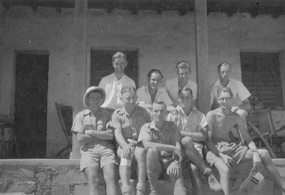 British Soldiers In Camp Near Aden