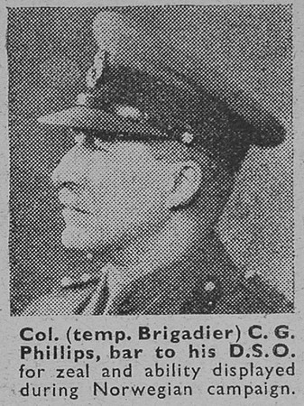 Phillips C G Col DSO+Bar
