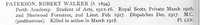 Paterson R W 2nd Lt MC 2nd Notts And Derby Regiment Obit