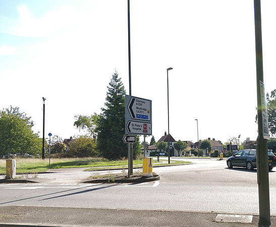 Ottershaw Roundabout 6th September 2018
