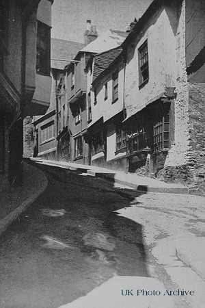 An Old Street Dartmouth Devon 1930s