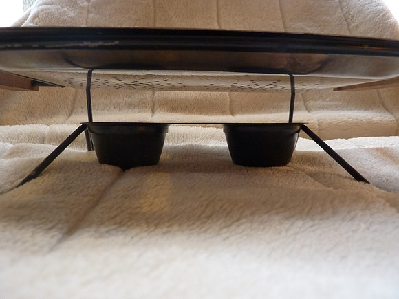 Vintage Retro 1960s/70s Metal And Wood Food Warmer