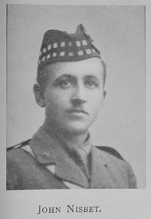 Nisbet J 2nd Lt 2nd Royal Scots