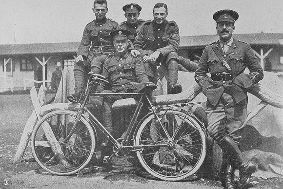 QM Staff 38th Royal Fusiliers Saltash Camp Cornwall