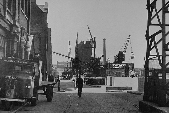 Bankside Southwark 1940s