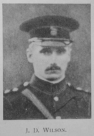 Wilson J D Captain Indian Army