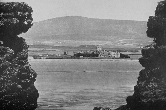 Red Rocks On Langness Isle Of Man