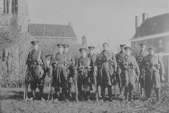 Honourable Artillery Company At Dickebusch March 1915