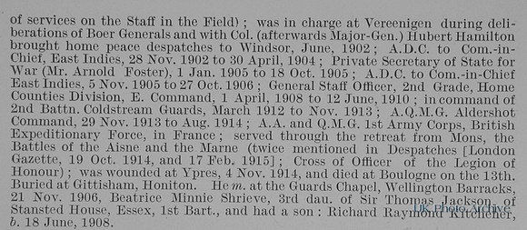 Marker R J Col DSO Coldstream Guards Obit Part 2