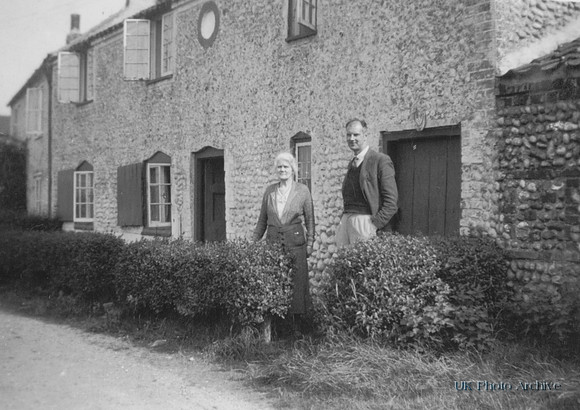 Outside A House 1940s