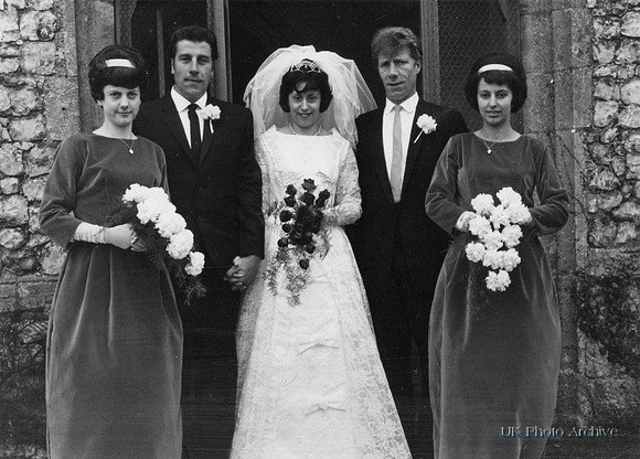 Wedding Of Alfred E Blake And Margaret Amis North Walsham Norfolk 1965