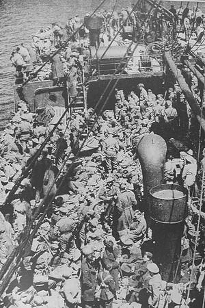 British Troops On Their Way Home After The Evacuation Of Dunkirk
