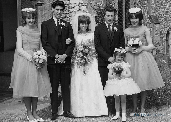 Wedding Of Barry N Day And Shirley N Nichols North Walsham Norfolk 1965
