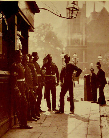 Recruiting Sergeants At Westminster 1877