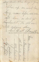 General Joffre French Patriotic Postcard Back