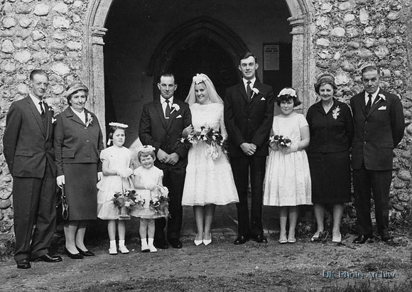 Wedding Of Malcolm M Moore And Janet N Green North Walsham Norfolk 1963