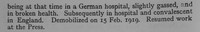 Beesley R T Pte 1st Hampshire Regiment Part 2
