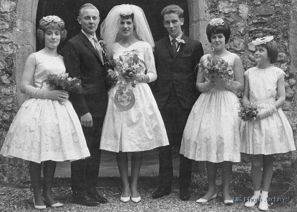 Wedding Of Christopher J Bishop And Suzanne Mingay North Walsham Norfolk 1963
