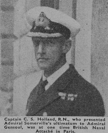 Holland C S Captain Royal Navy