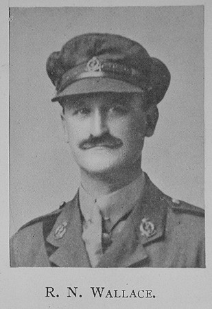 Wallace R N Captain Royal Army Medical Corps