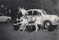 A Picnic By A Morris Minor 1960s