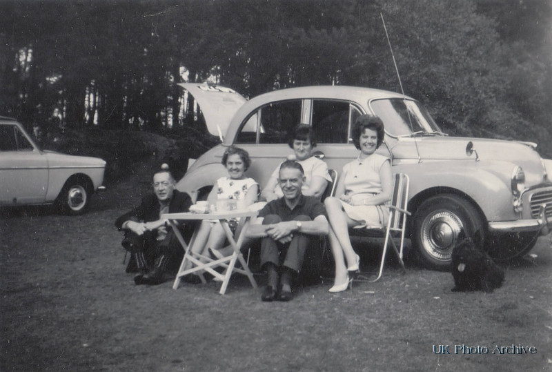 A Picnic By A Morris Minor 1960s