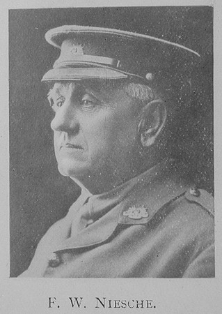 Niesche F W Major Australian Medical Corps