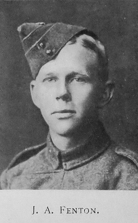 Fenton J A Air Mech Royal Flying Corps