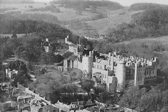 Arundel Sussex Beneath The Wooded South Downs 1930s