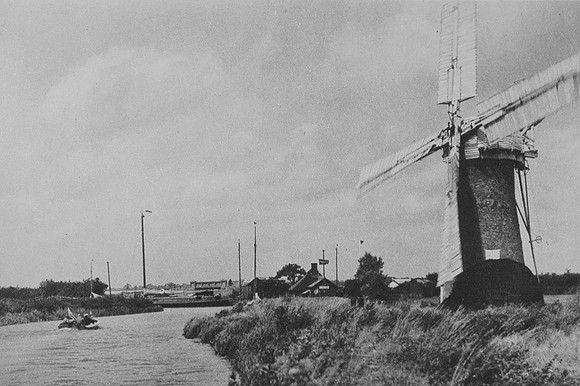 An Old Mill At Ludham On The Norfolk Broads 1930s