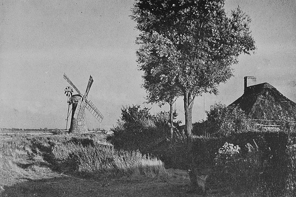 A Broadland Scene Near Ludham Norfolk 1930s