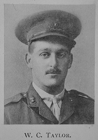 Taylor W C Captain Royal Field Artillery