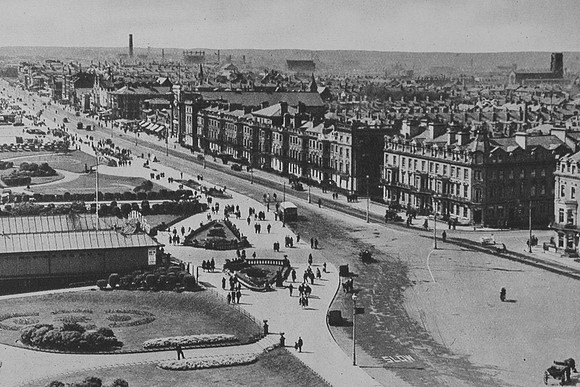 The Marine Parade From The Tower Great Yarmouth 1930s