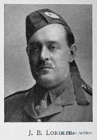 Lorimer J B Captain 5th Cameron Highlanders