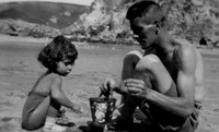 Building Sandcastle In The 1930s