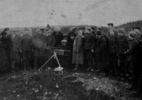 The 1st Newfoundlnd Regiment At Machine Gun Practice St Johns 1914