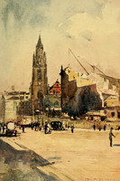 St Nicholas Church And The Last Of The Tower Buildings