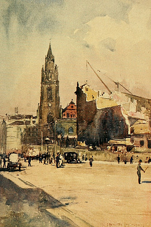 St Nicholas Church And The Last Of The Tower Buildings