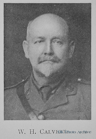 Calvert W H Captain Royal Army Medical Corps