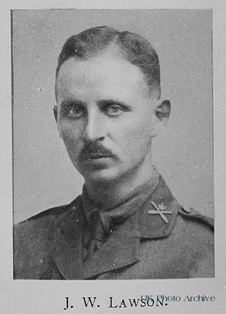 Lawson J W Captain MC Machine Gun Corps