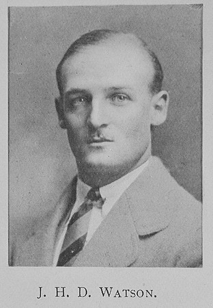 Watson J H D Surg HMS Hawke Royal Navy